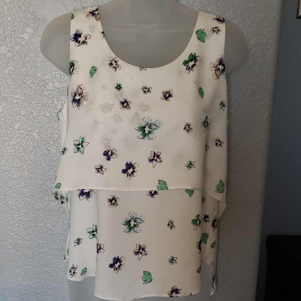 Ann Taylor Factory floral top